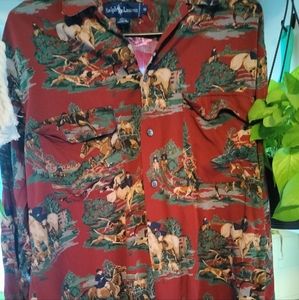 Ralph Lauren equestrian women's button down
